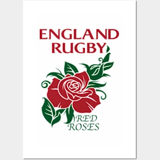 England Women's Rugby Team English Roses Posters and Art